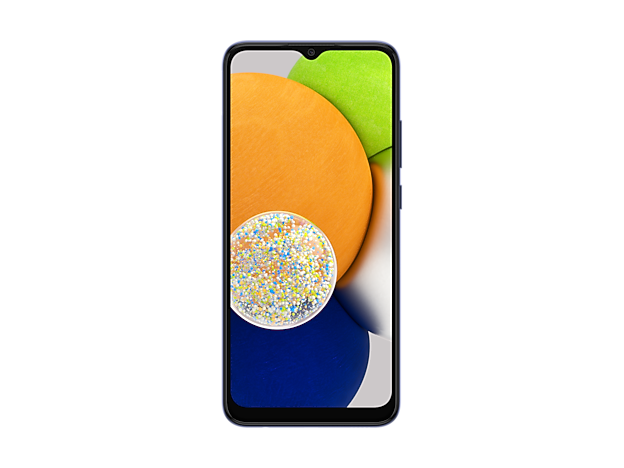 Samsung Galaxy A03 64 +4 azul — imagen de referencia