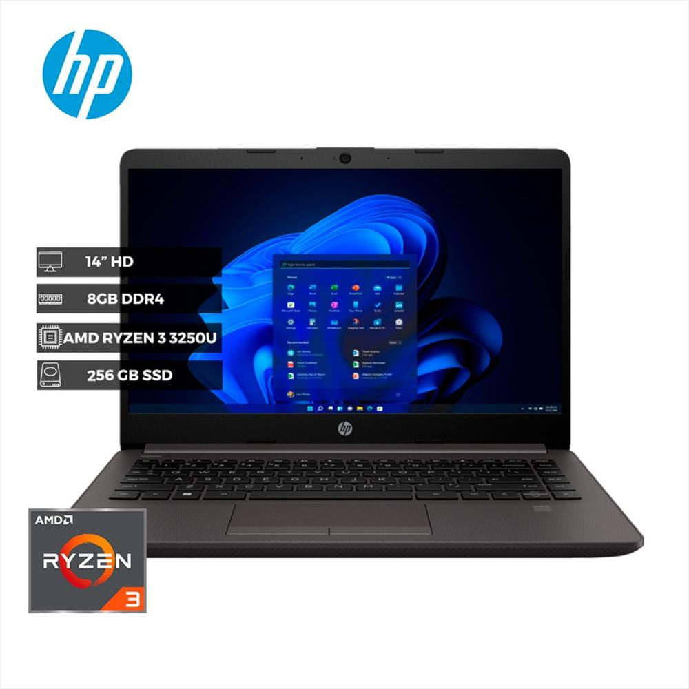 Portátil HP 245 G9 14″ · Ryzen 3 · 8 GB/256 GB SSD — imagen de referencia