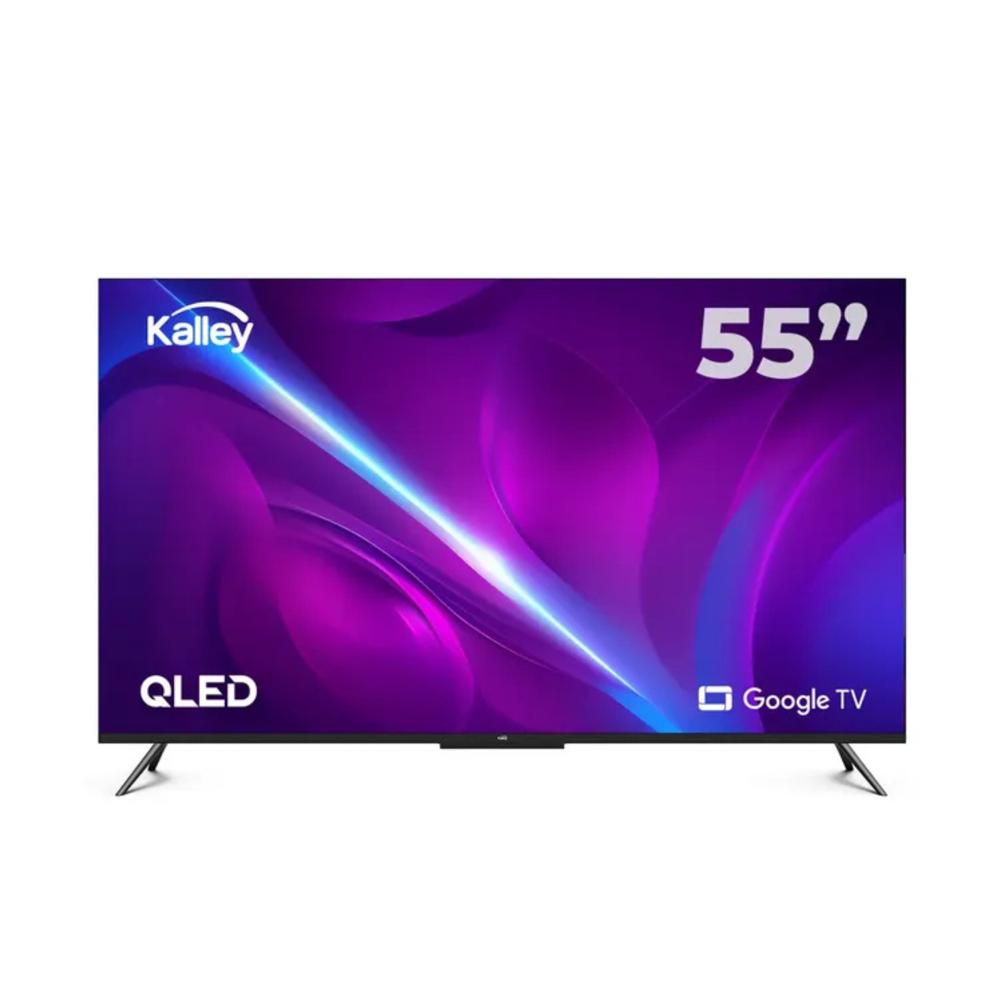 Televisor Kalley 55 pulgadas · GTV55UHDQV2 · QLED 4K — imagen de referencia