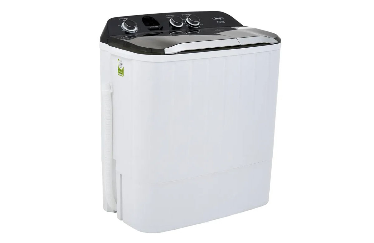 Lavadora Haceb semiautomática de carga superior · 7 kg — imagen de referencia
