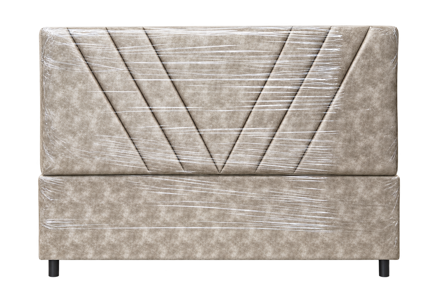 Base cama San Sebastián · 1,40 × 1,90 + espaldar — imagen de referencia